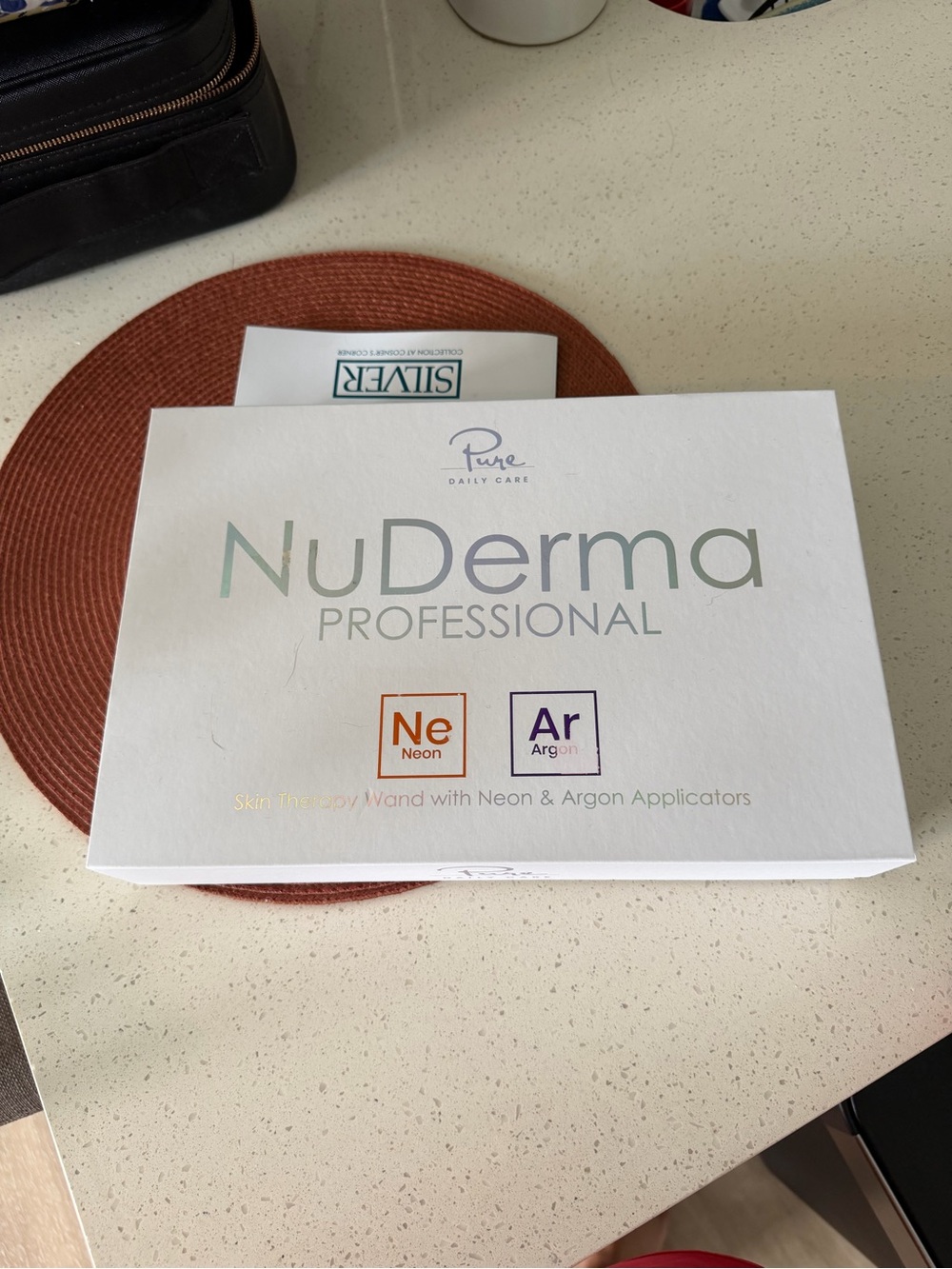 Pur NuDerma Professional Skin Therapy Wand - White